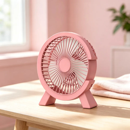 Hot-selling USB Rechargeable Desk Fan Student Dormitory Computer Summer Gadgets Home Desk Mini Cooling Fan Low noise