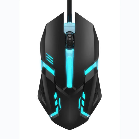 RGB Backlight Gaming Wired Optical Mouse 3-Keys Ergonomic Gamer Mouse For Office/Work/Gaming For PC Computer Laptop Windows