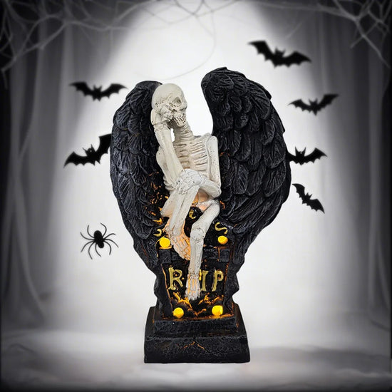 Halloween Series LED Lights Outdoor Decorative Handicrafts and Ornaments for Parties Atmosphere Skull Hand